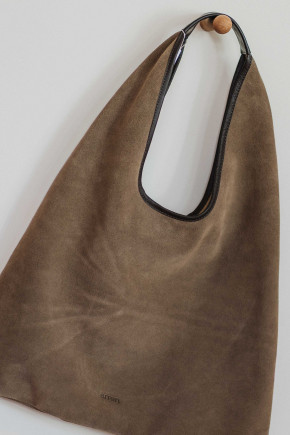 Triangle Suede Taupe