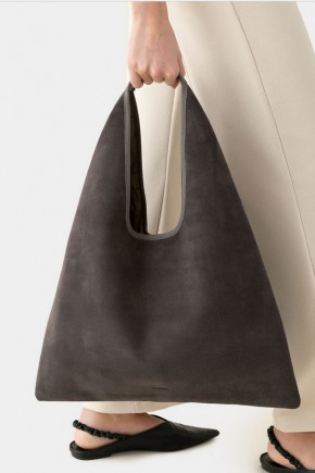 Triangle Suede Cenere