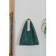 Triangle Tweed Green