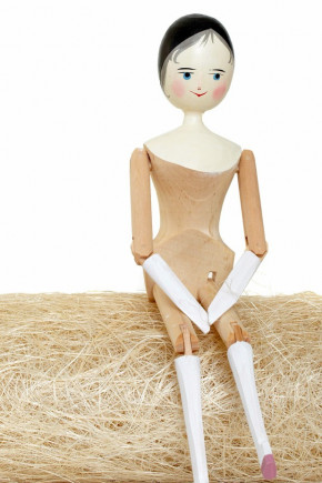 Original Grödner Holzpuppe 35cm